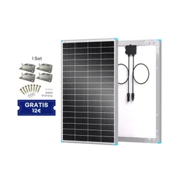 Renogy 16BB N-Typ 175W Solarmodul - inkl. 0% MwSt. / 1 Stück mit gratis Z-Halterung – Produktbild 1 von 1