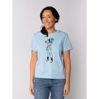 watapparel watapparel T-Shirt Frauen Cowgirl, Blue soul, – Produktbild 1 von 1