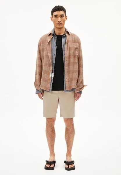 ARMEDANGELS ARMEDANGELS DAALOS Herren Shorts aus Bio-Baumwoll Mix, Sand stone, – Produktbild 4 von 4