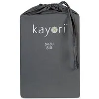 Kayori Kayori Shizu - Spannbettlaken - Perkal, Antrazit, – Produktbild 1 von 1