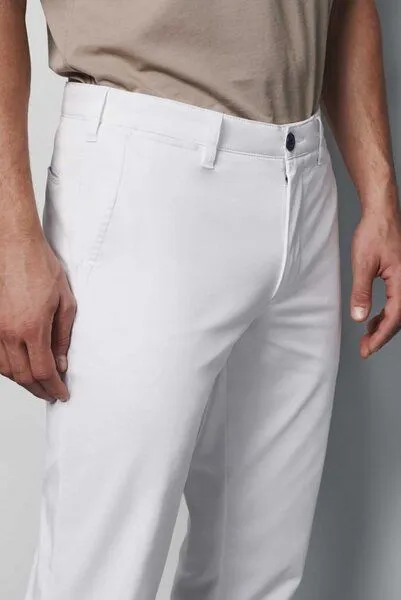 M 5 BY MEYER M 5 BY MEYER Casual Baumwollchino, Weiß (weiß), – Produktbild 6 von 6