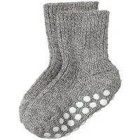 hessnatur hessnatur Stoppersocke aus reiner Bio-Merinowolle, Grau, – Produktbild 1 von 1