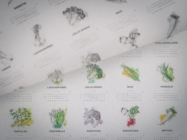 531 Rheinland Design 531 Rheinland Design Pflanzkalender und Aussaatkalender für den Garten – Produktbild 4 von 4