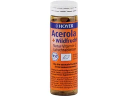 HOYER HOYER Bio-Lutschtabletten "Acerola + Wildfrucht", 30 g – Produktbild 1 von 1
