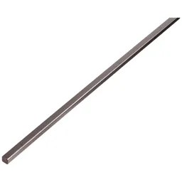 Alberts ALBERTS Vierkantstange, Stahl roh, warmgewalzt, LxBxH 1000 x 6 x 6 mm – Produktbild 1 von 1