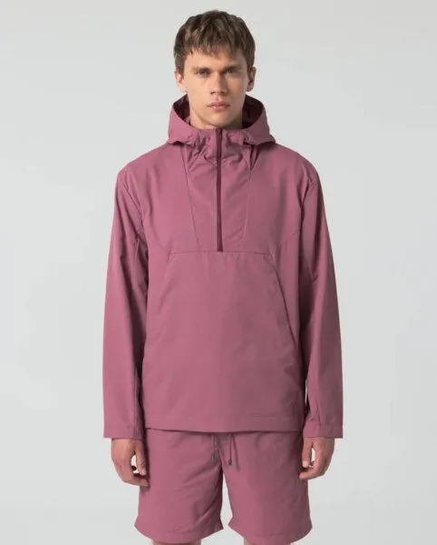 Unfeigned Unfeigned Leichte Jacke Technical Hoodie, Grape (rot), – Produktbild 2 von 4