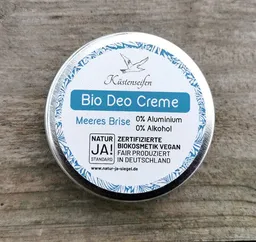 Küstenseifen Manufaktur Küstenseifen Manufaktur Bio Deocreme "Meeres Brise" - Zertifizierte Biokosmetik, vegan – Produktbild 1 von 1