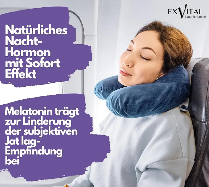 Melatonin Einschlafspray, mit Baldrian & Vitamin B1+ B6 Tropfen, 30 ml – Produktbild 4 von 5