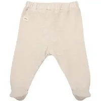 Biorganic Biorganic Waffle Smile Baby Hose mit Fuß, Beige, – Produktbild 1 von 1