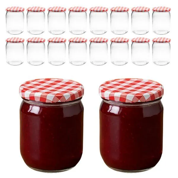 mikken mikken Einmachgläser 540ml mit Schraubdeckel – Produktbild 5 von 8