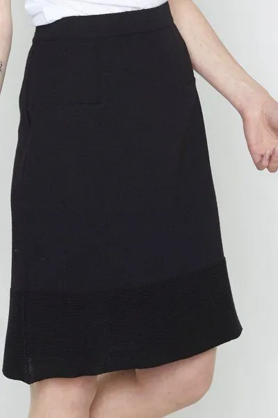 Susan's Fashion Susan's Fashion Rock Jana aus Biomerinowolle, Schwarz, – Produktbild 4 von 4