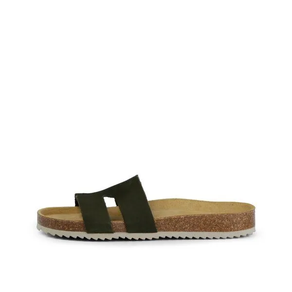 Grand Step Shoes Grand Step Shoes Pantoletten Willow, Oliv, – Produktbild 2 von 4