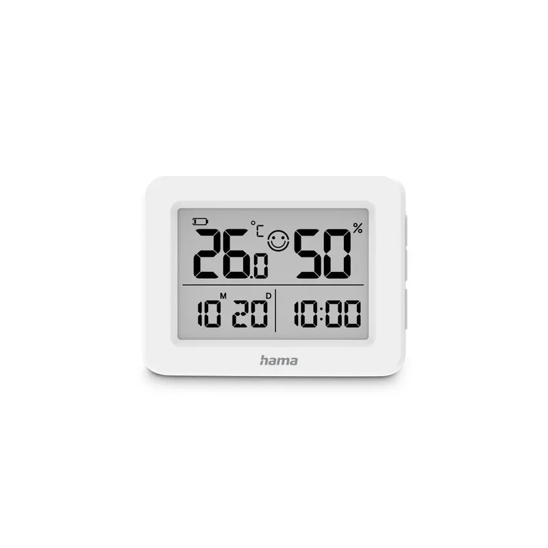 Hama Hama Thermometer und Hygrometer "Lefkada", Weiß – Produktbild 6 von 6