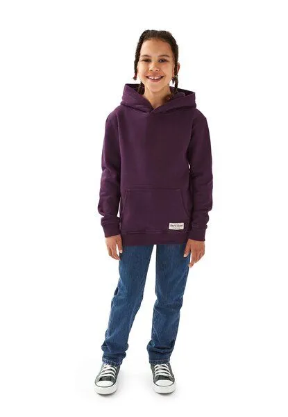 Band of Rascals Band of Rascals Plain Hooded, Dark-purple, – Produktbild 3 von 4