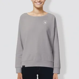 little kiwi little kiwi Damen Sweater, "Kiwi", Lavender/ Lavagrey – Produktbild 1 von 1