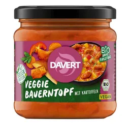 Davert Davert Fertiggericht Veggie - Bauerntopf mit Kartoffeln Glas 340g – Produktbild 1 von 1