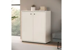 FORTE Kommode Tempra, Kommode, 2 große Türen, Höhe 85,5 cm, Breite 73,7 cm – Produktbild 1 von 1