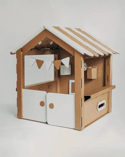 Papperlapapp Papperlapapp Spielhaus Cozy Cubby House – Produktbild 4 von 4