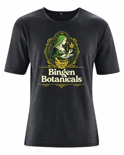 HempAge HempAge Herren vegan T-Shirt Mit Aufdruck Schwarz – Produktbild 1 von 1