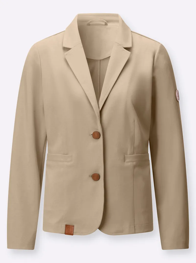 Witt Jerseyblazer, Beige, – Produktbild 2 von 2