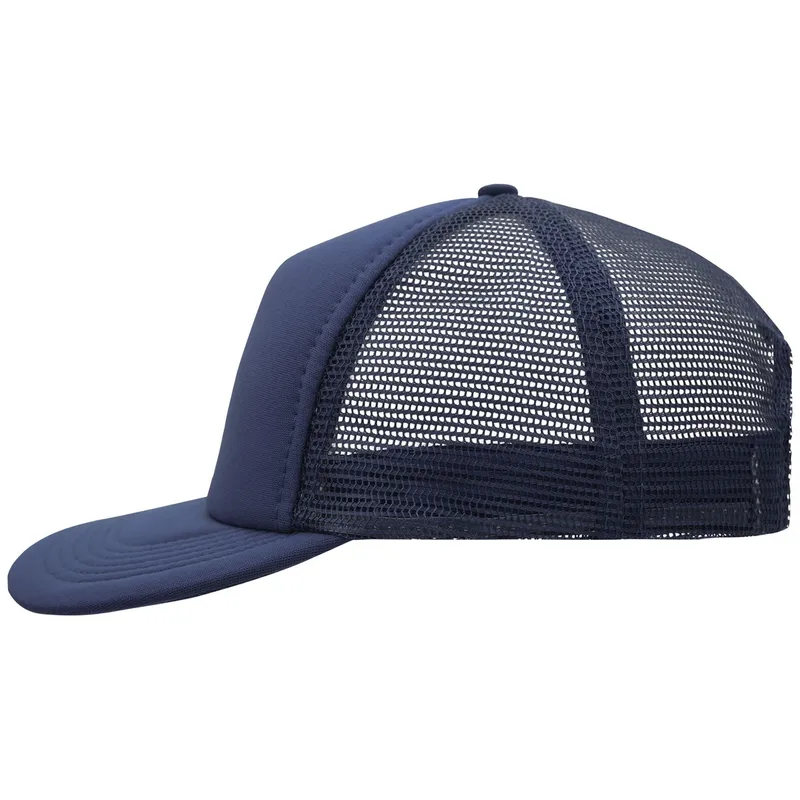 Myrtle Beach myrtle beach 5 Panel Mesh Kappe mit flachem Schild MB6508 Einheitsgröße navy – Produktbild 1 von 1
