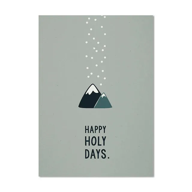 Tell Me Tell Me Postkarte Happy Holy Days – Produktbild 1 von 1