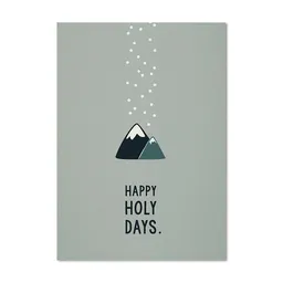 Tell Me Tell Me Postkarte Happy Holy Days – Produktbild 1 von 1