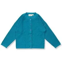 Sense Organics Sense Organics Kinder Strickjacke, Modell MAKO, Helles türkis, – Produktbild 1 von 1