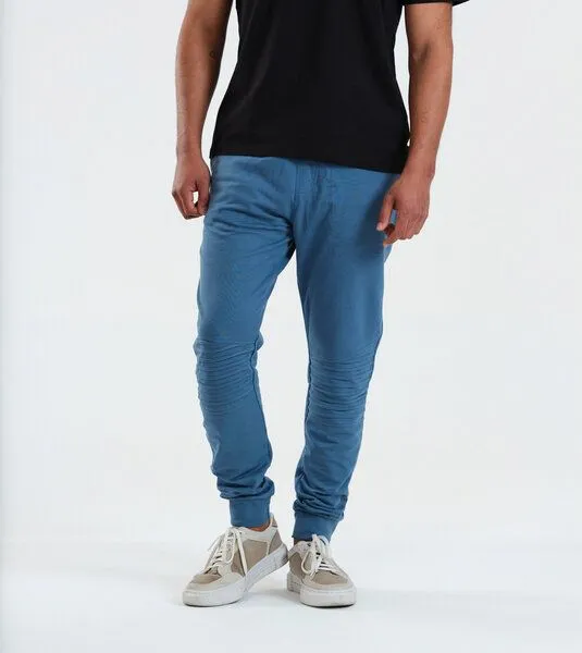 Gary Mash GARY MASH Unisex-Jogginghose Mack mit Knie-Abnäher aus Biobaumwolle, Petrol, – Produktbild 2 von 4