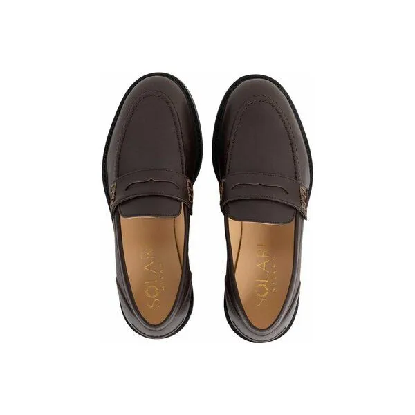 Solari Milano Solari Milano Veganer Penny Loafer - Damen, Brown, – Produktbild 3 von 4
