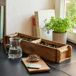 Die Stadtgärtner Die Stadtgärtner Lange Ziegelform mit 2 Fächern – Produktbild 1 von 1