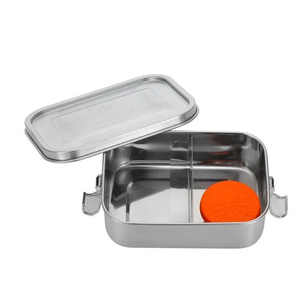 JN JuNiki's JN JuNiki's Sparset: JuNiki´s® Edelstahl Lunchbox + Würstchen® Trinkverschluss – Produktbild 4 von 4