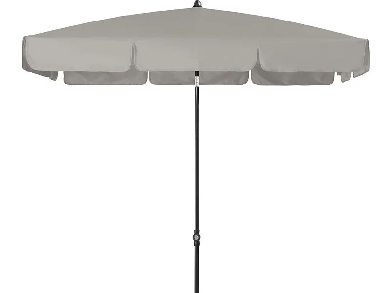 Doppler doppler Sonnenschirm "SUNLINE NEO WATERPROOF" 185 x 120 cm, mit Tasche, hellgrau – Produktbild 1 von 1