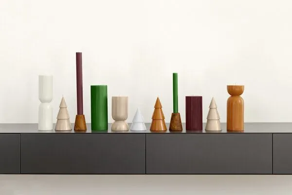 Originalhome Originalhome Gute Stabkerzen für bewusste Geschenke - paraffinfrei & vegan, Grün (matcha), – Produktbild 3 von 3