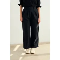 Clotsy Clotsy Damen vegan Hose Leire Schwarz – Produktbild 1 von 1