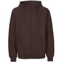 Neutral Neutral® Herren Unisex College Hoodie Zoodie Hoody Kapuzenjacke Sweatjacke, Braun, – Produktbild 1 von 1