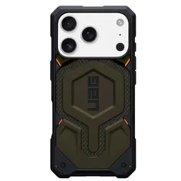 Urban Armor Gear MagSafe Hülle für Apple iPhone 17 Pro, Urban Armor Gear, Monarch Pro Kevlar, Grün – Produktbild 1 von 1