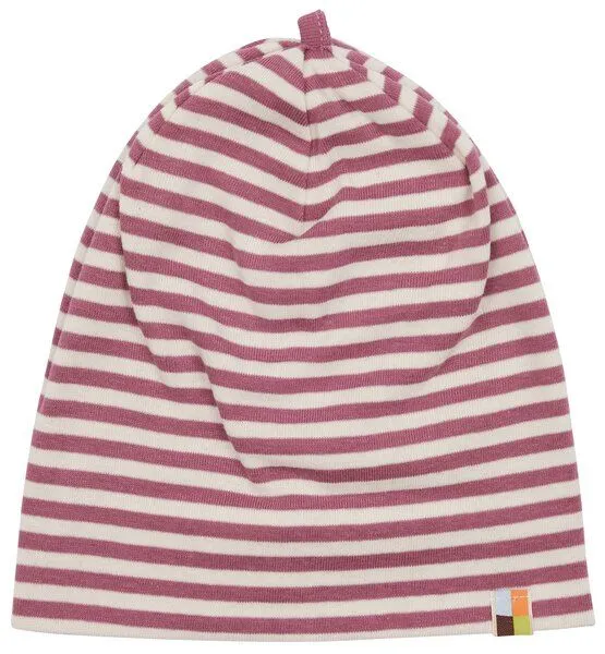 loud + proud loud + proud Babys & Kinder, Set Mütze + Schlauchschal, GOTS-zertifiziert, Grape (rosa), – Produktbild 2 von 3