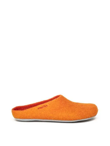 Magicfelt Magicfelt Filzpantoffel Damen 701, Orange, – Produktbild 2 von 6