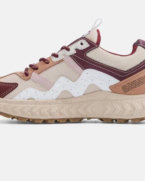 MoEa MoEa Sneakers Dune - Beige & Wine - Grapes, Natural, – Produktbild 4 von 4