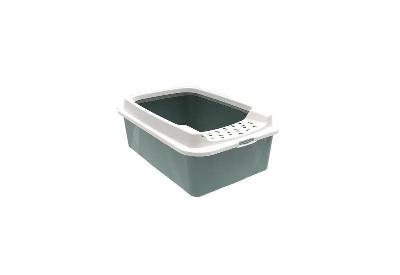 rotho rotho Katzentoilette "BONNIE" aus Recyclingkunststoff, mistletoe green – Produktbild 1 von 5