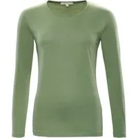 Living Crafts Living Crafts - Damen Langarm-Shirt (100% Bio-Baumwolle), Grün, – Produktbild 3 von 5