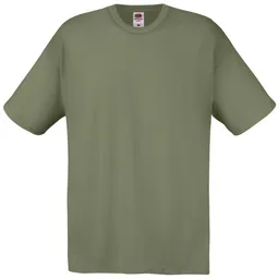 Fruit Of The Loom Fruit of the Loom Cotton Classics-16.1082 T-Shirt Gr. L classic olive – Produktbild 1 von 1