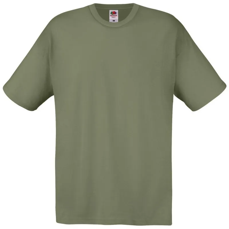 Fruit Of The Loom Fruit of the Loom Cotton Classics-16.1082 T-Shirt Gr. M classic olive – Produktbild 1 von 1