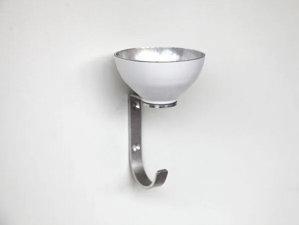 werkvoll by Lena Peter werkvoll by Lena Peter Wandschale mit Bügel FIRE, Weiss, – Produktbild 1 von 4