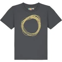 watabout kids watabout.kids T-Shirt Kinder Kreis, Anthracite, – Produktbild 1 von 1