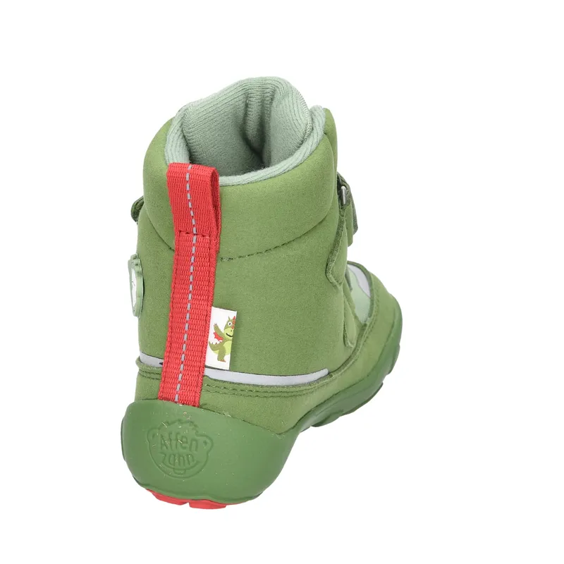 Affenzahn Affenzahn Midboot Comfy vegan Dragon für Kinder, grün, Größe 34 EU, Grün, – Produktbild 4 von 7