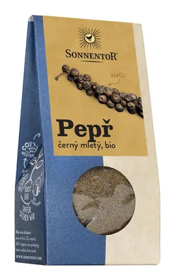 SONNENTOR Pfeffer, schwarz, gemahlen – Produktbild 1 von 1