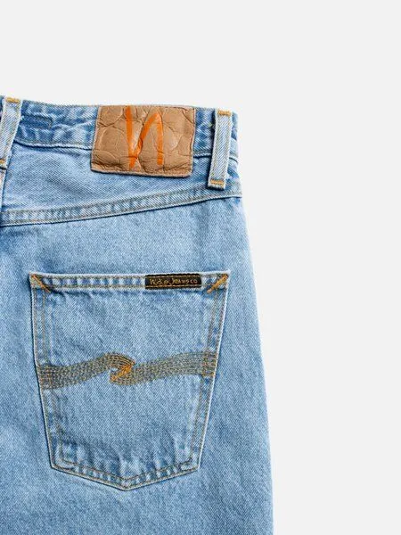 Nudie Jeans Nudie Jeans Gerade Jeans Lofty Lo - Summer Clouds – Produktbild 3 von 3