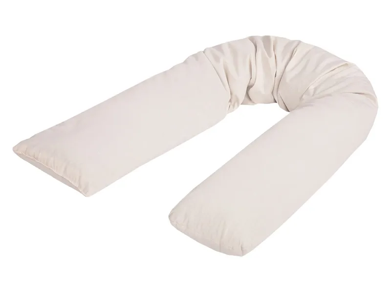 HANS NATUR Stillkissen, 200 cm, Dinkelspreufüllung (kbA) Gewicht 4 kg – Produktbild 1 von 2
